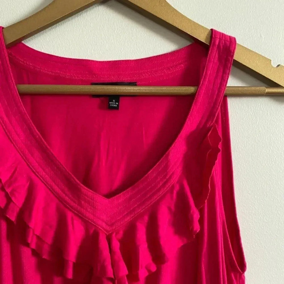 NWT Spense Barbie core Pink V Neck Ruffle Dress - Picture 6 of 15